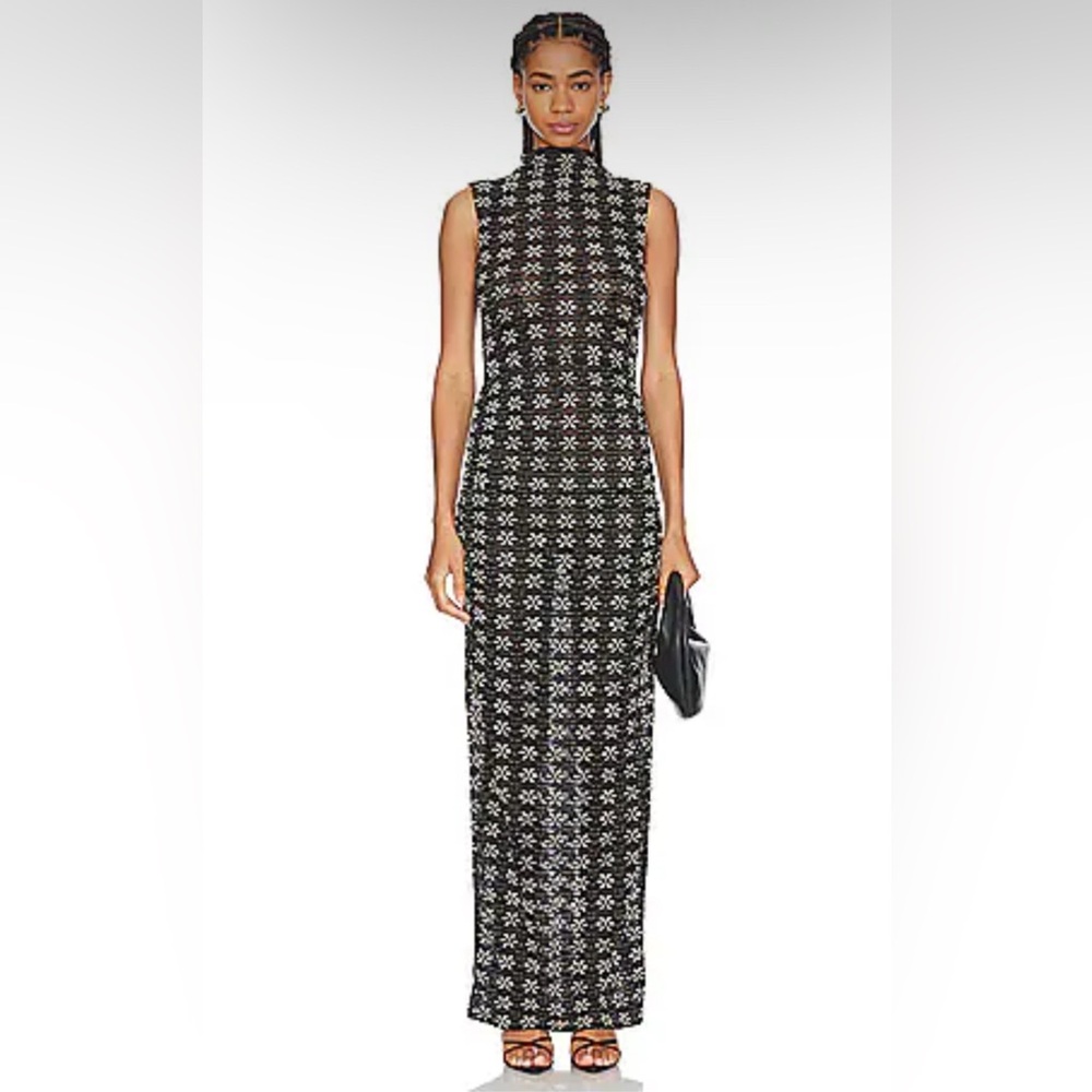 Lioness Bella Dress in Onyx